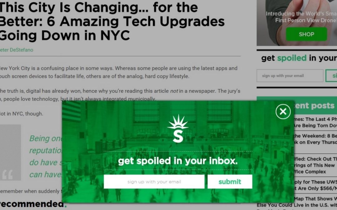 Spoiled NYC – News Site Content & SEO Case Study